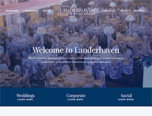 Tablet Screenshot of landerhaven.com